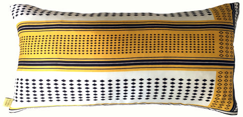 Vintage Scarf Reversible Pillow– Mixed Prints
